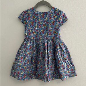 Ralph Lauren Blue Floral Kids Dress